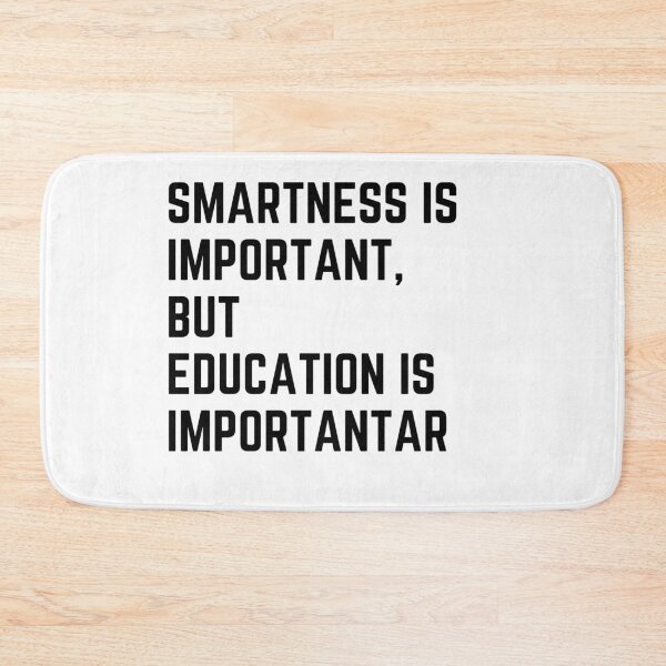 Item preview, Close schools now "IMPORTANTAR EDUCATION" sarcastic quote  t shirt [P-Q 33][585]  designed and sold by HIPNOTIZAR  CRAFTS.