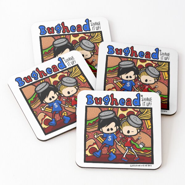 Item preview, Blonde Girl and Raven Boy Comics Pinup Shake It Up designed and sold by gogenevieve.