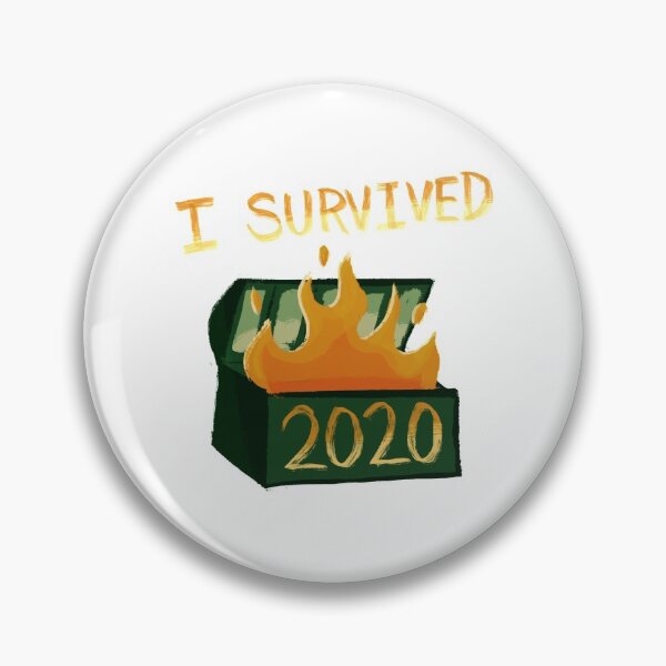 Item preview, I Survived 2020 Dumpster Fire designed and sold by RandasDoodles.