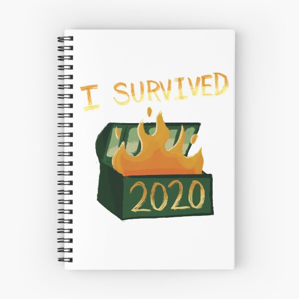 Item preview, I Survived 2020 Dumpster Fire designed and sold by RandasDoodles.