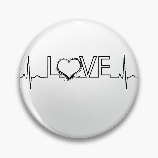 Item preview, electrocardiogram love t-shirt designed and sold by najwamaya38.