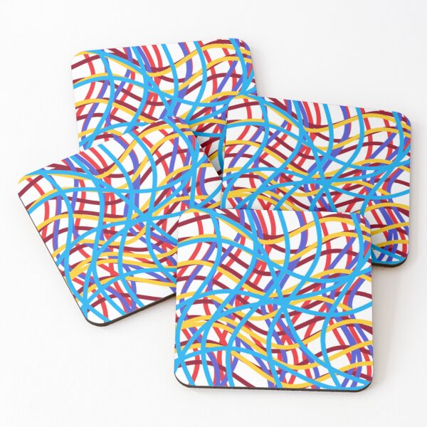 Item preview, Squiggly Scribbly Plaid designed and sold by DianeBP.