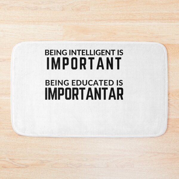 Item preview,  Close schools now "IMPORTANTAR EDUCATION" sarcastic quote  t shirt [P-Q 34][587]  designed and sold by HIPNOTIZAR  CRAFTS.