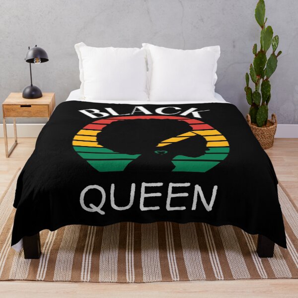 Item preview, Black Queen - Black History Month - Pride & Culture designed and sold by DiverseMerch.