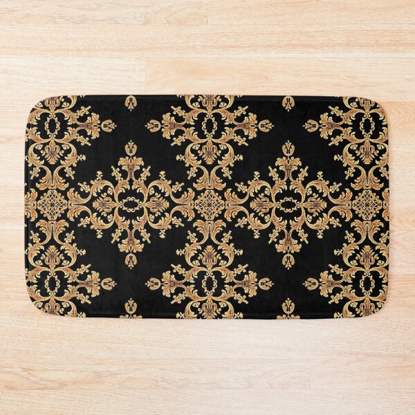 Item preview, Baroque black gold pattern designed and sold by Illium21.