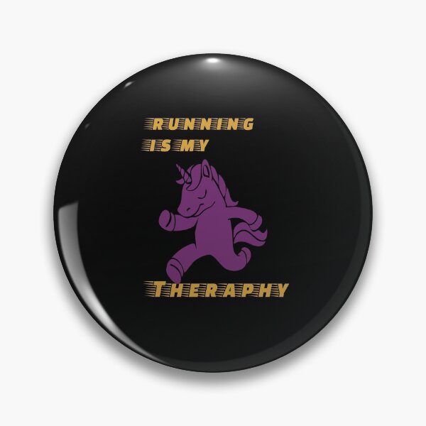 Item preview, Running is my therapy designed and sold by Pixelcraftsmith.