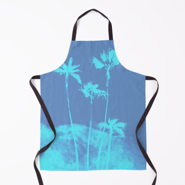 Item preview, Palm Trees in Blue | Art print designed and sold by Covo Studio.