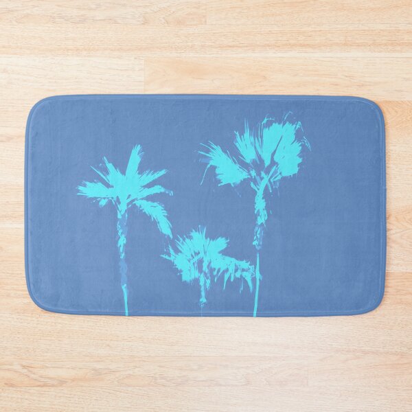 Item preview, Palm Trees in Blue | Art print designed and sold by Covo Studio.