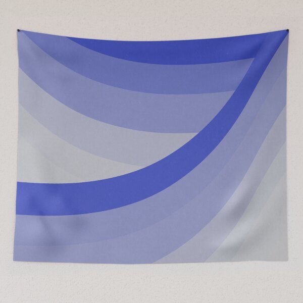Item preview, Retro Pattern in Blue and Gray Design 564 designed and sold by Artnigel.