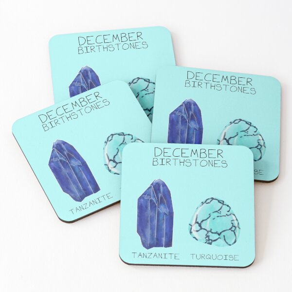 Item preview, Decemeber Birthstones Pack - Tanzanite and Turquoise designed and sold by DesignsBySaxton.