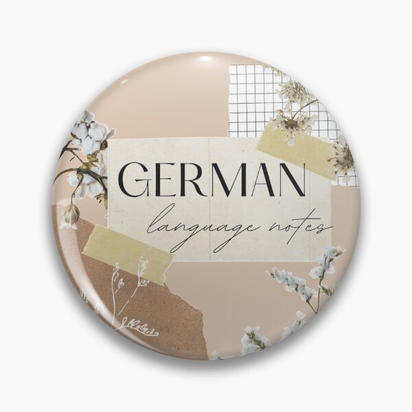 Item preview, GERMAN LANGUAGE NOTES Modern Germany Abstract designed and sold by a-little-ink.
