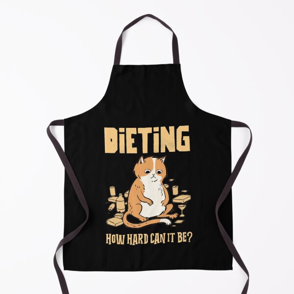 Item preview, How Hard Can It Be - Dieting Cat designed and sold by Clothing-Guru.