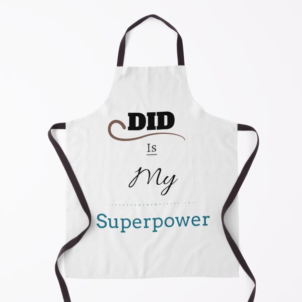 Item preview, DID Is My Superpower Black/Blue designed and sold by GladBlackLamb.
