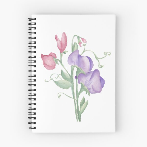 Item preview, Sweet Pea Watercolor Artwork  designed and sold by Samantha Roberts.