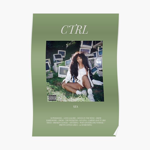 SZA CTRL Album Poster