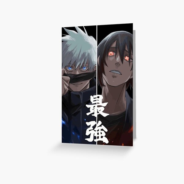 gojo and benimaru Greeting Card