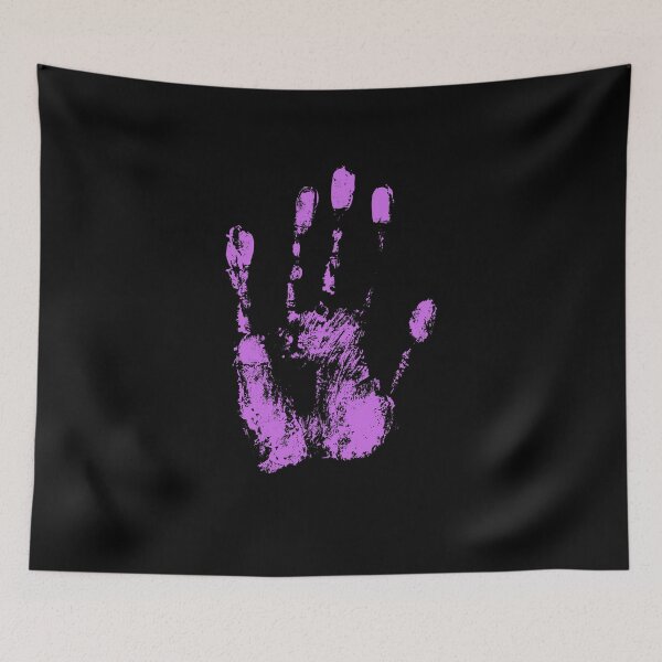 Item preview, Violet Hand Print  designed and sold by Larinpage.