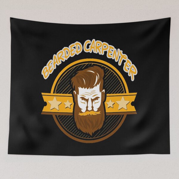 Item preview,  bearded carpenter designed and sold by hakiseller.