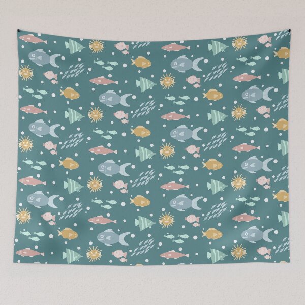 Item preview, Fish world designed and sold by daisyandlime.