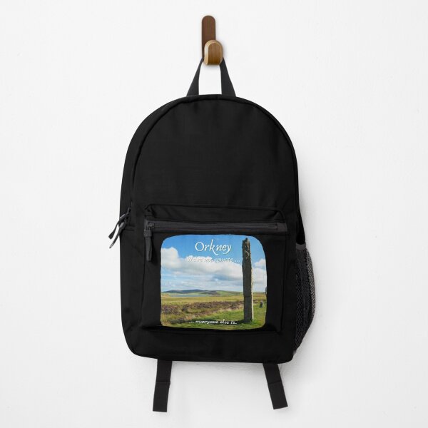 Item preview, Orkney Islands, Ring of Brodgar, Scotland ~ "We're not remote ... everyone else is." designed and sold by Orkneyology.
