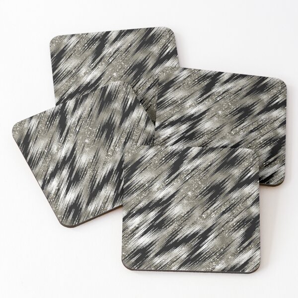 Item preview, Pinstripe Glitter & Platinum designed and sold by ReesDesigns.