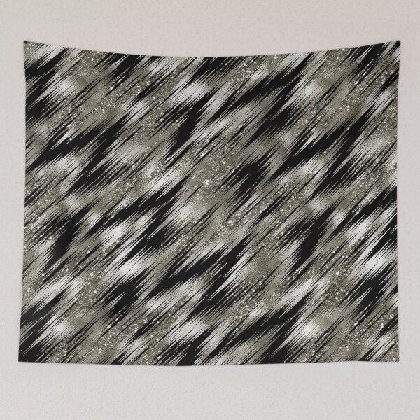 Item preview, Pinstripe Glitter & Platinum designed and sold by ReesDesigns.