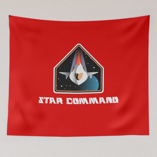 Item preview, Star Command Badge designed and sold by QuirkyKingdom.