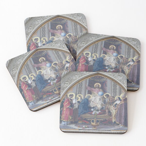 Item preview, Christ Enthroned with Mary & John The Baptist designed and sold by wiggyofipswich.