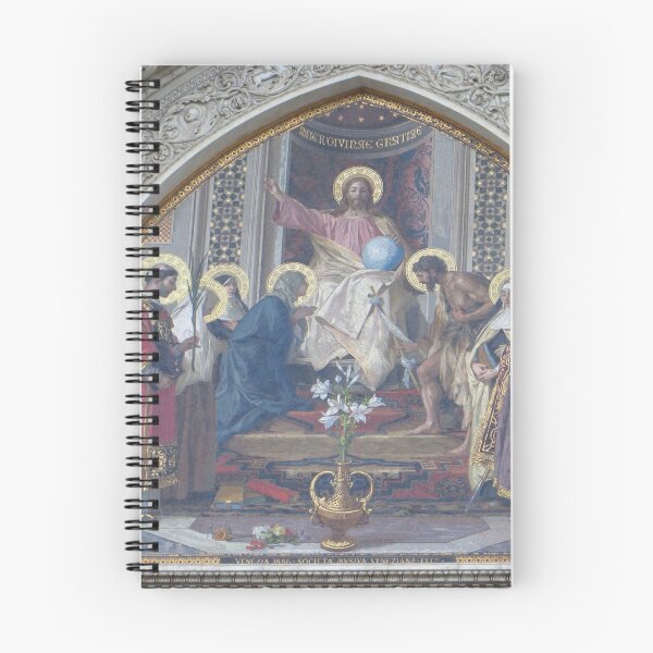 Item preview, Christ Enthroned with Mary & John The Baptist designed and sold by wiggyofipswich.