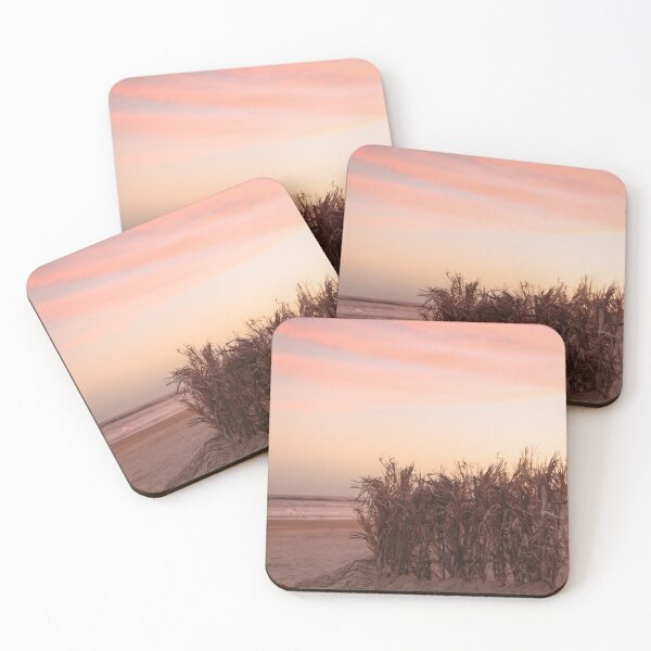 Item preview, Beach vegetation at sunset designed and sold by ninasclicks.