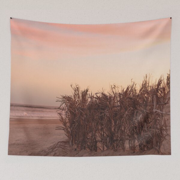 Item preview, Beach vegetation at sunset designed and sold by ninasclicks.
