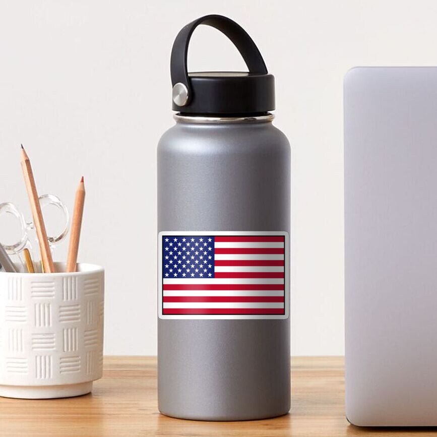 American flag Sticker