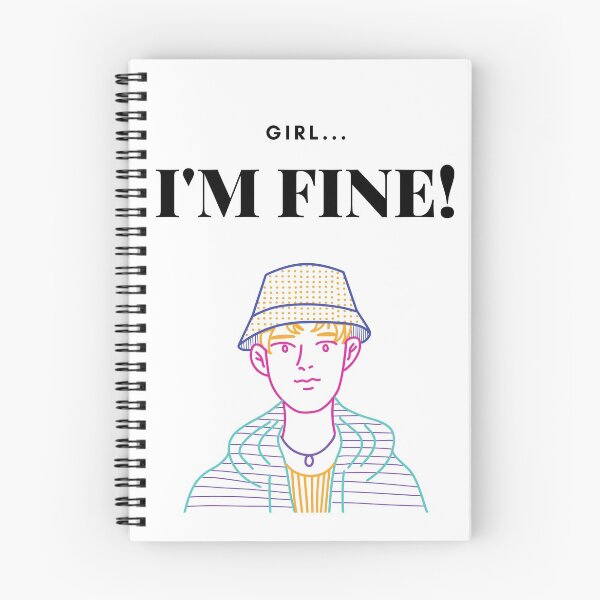 Item preview, Girl, I'm fine! designed and sold by Paranoidpig.