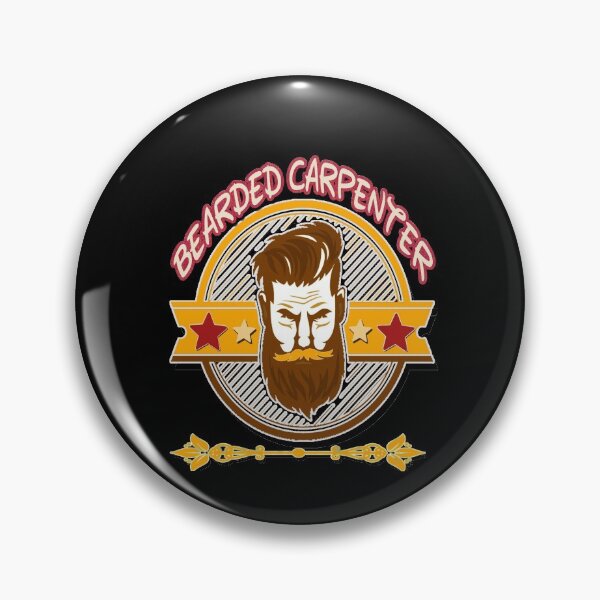 Item preview, bearded carpenter designed and sold by hakiseller.