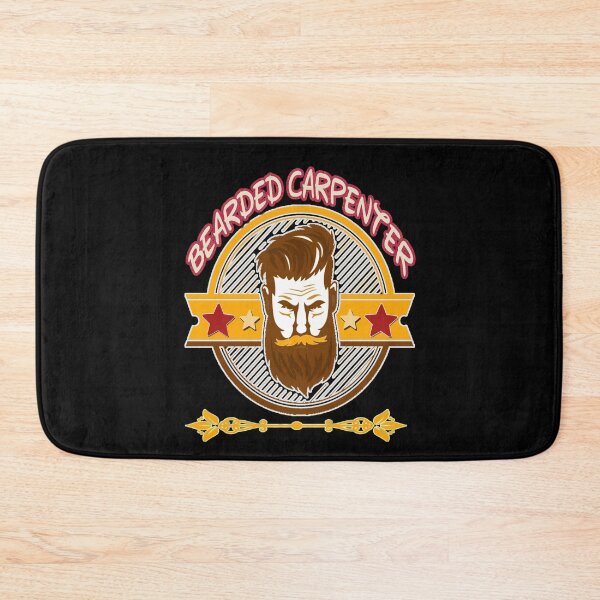 Item preview, bearded carpenter designed and sold by hakiseller.