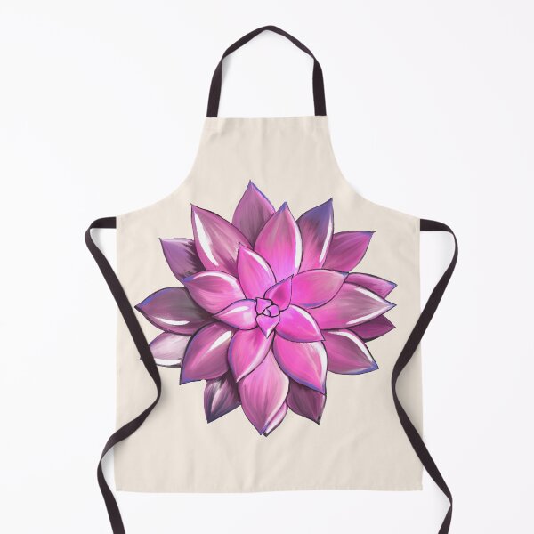 Item preview, Pink succulent plant, pink cool succulent plant watercolor drawing designed and sold by Collagedream.