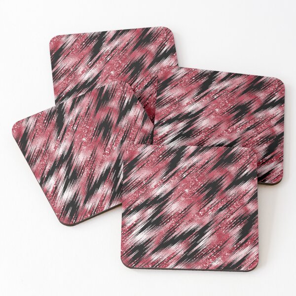 Item preview, Pinstripe Glitter & Red designed and sold by ReesDesigns.