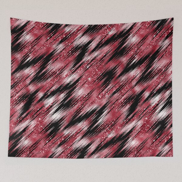 Item preview, Pinstripe Glitter & Red designed and sold by ReesDesigns.