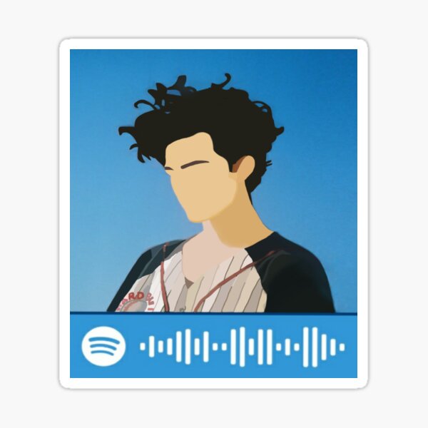 conan-gray-the-king-minimalistic-spotify-code-sticker-for-sale-by-sunsetseason0-redbubble