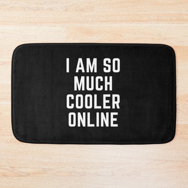 Item preview, Get your act together " I AM SO MUCH COOLER ONLINE" sarcastic quote t shirt [P-Q 37B][594] designed and sold by HIPNOTIZAR  CRAFTS.