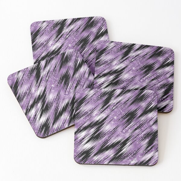 Item preview, Pinstripe Glitter & Purple designed and sold by ReesDesigns.