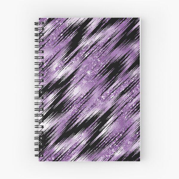 Item preview, Pinstripe Glitter & Purple designed and sold by ReesDesigns.