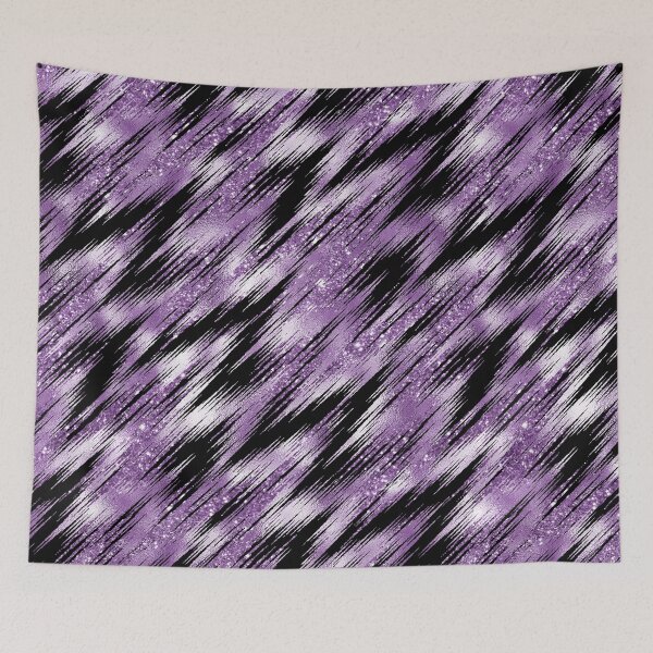 Item preview, Pinstripe Glitter & Purple designed and sold by ReesDesigns.