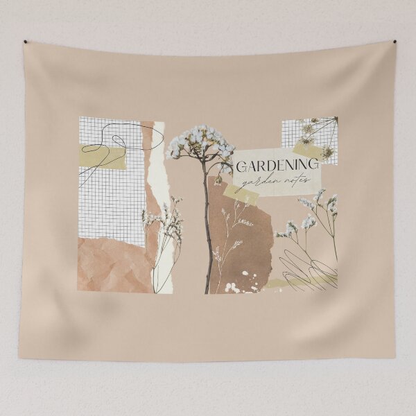 Item preview, GARDENING NOTES Modern Gardener Abstract designed and sold by a-little-ink.