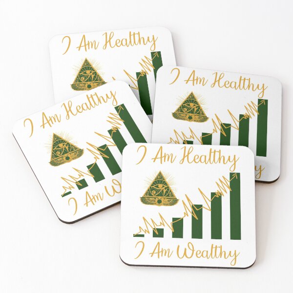 Item preview, I Am Healthy I Am Wealthy designed and sold by theodorchik.