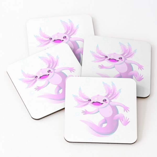 Item preview, Cute and funny pink axolotl designed and sold by Antonovart.