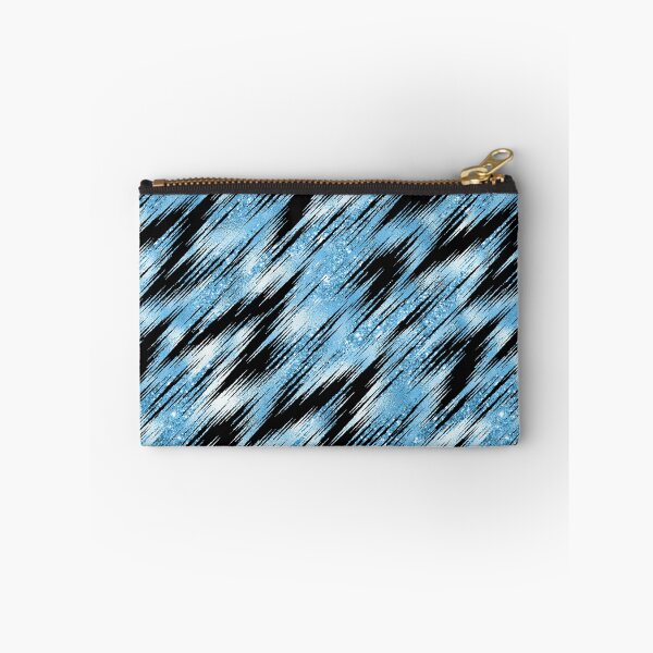 Item preview, Pinstripe Glitter & Blue designed and sold by ReesDesigns.