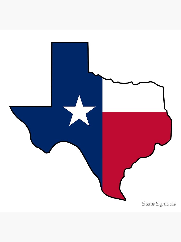 texas-state-flag-poster-for-sale-by-statesymbols-redbubble