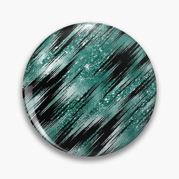 Item preview, Pinstripe Glitter & Deep Green designed and sold by ReesDesigns.