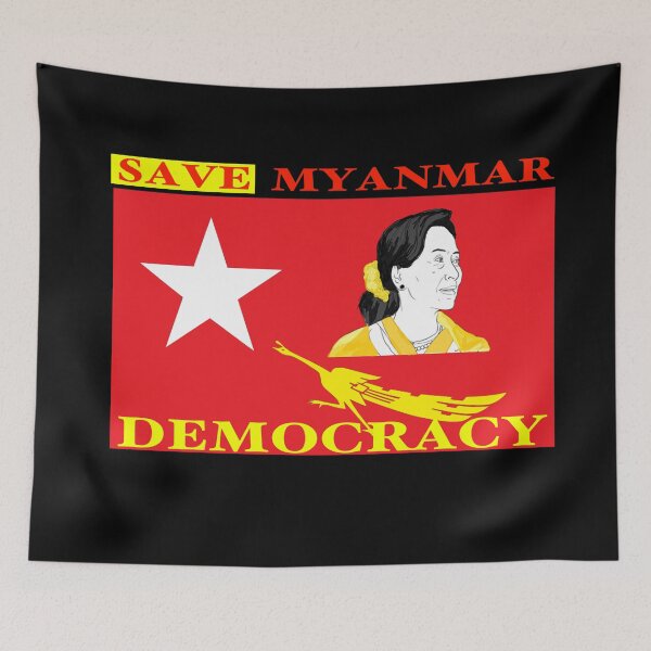 Item preview, Save  Myanmar Democracy designed and sold by Karenni.